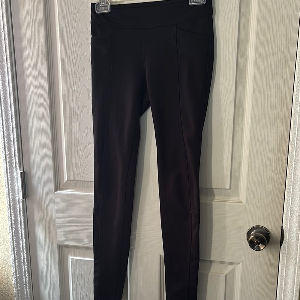 Athleta Black Leggings with Stretch